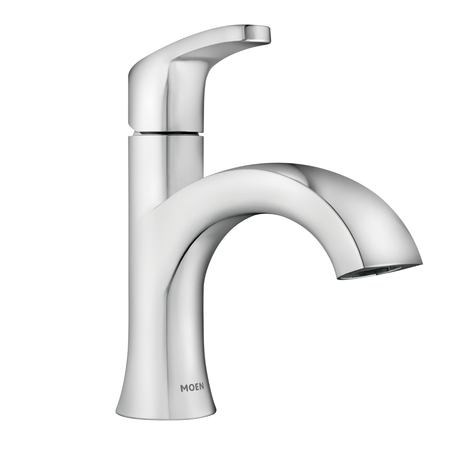 Moen 84346 Chrome Bathroom Faucet High Arc Single Handle New